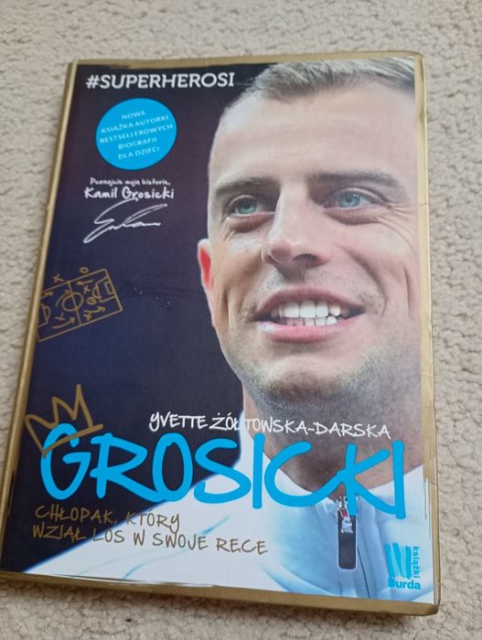 Książka o Kamilu grosickim
