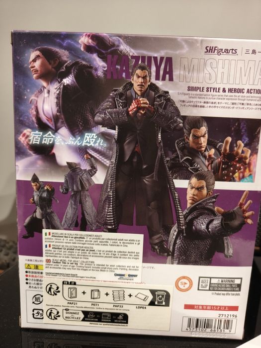 Figurka Tekken Kazuya Mishima Figuarts Bandai