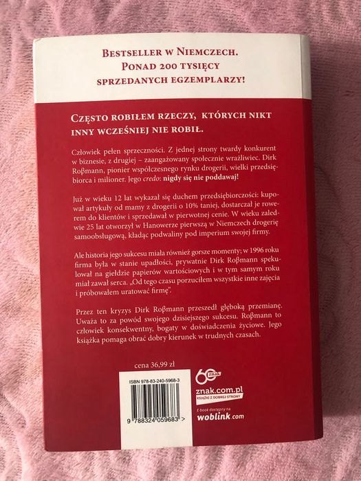 "...i wtedy wspiąłem się na drzewo" Dirk Rossmann