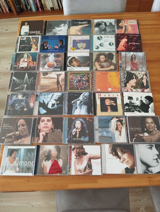 71 CDs de musica brasileira