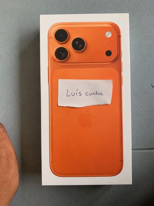 iPhone 17 pro max 1TB laranja