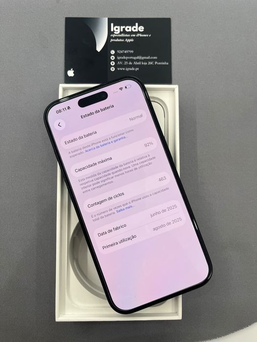 Iphone 16 de 128GB IMPECAVEL