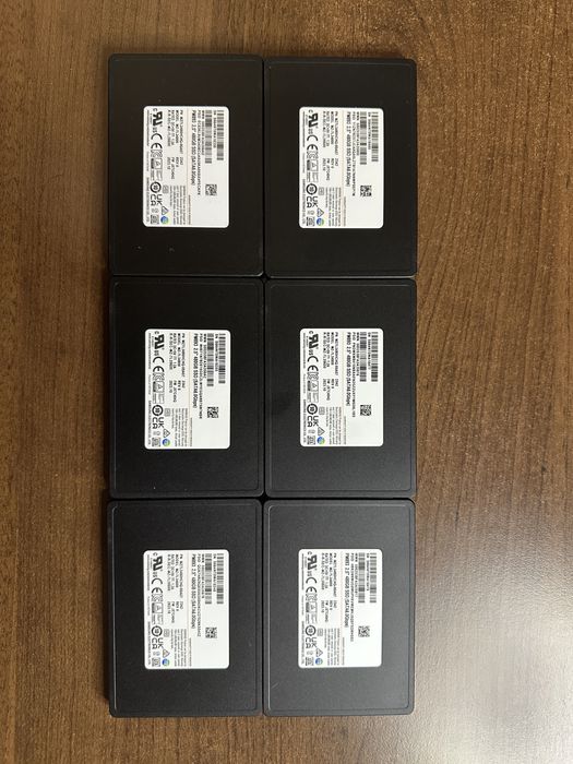 Samsung PM 893 480gb 2.5” SATA III V-NAND (MLC) (MZ-7L34800)