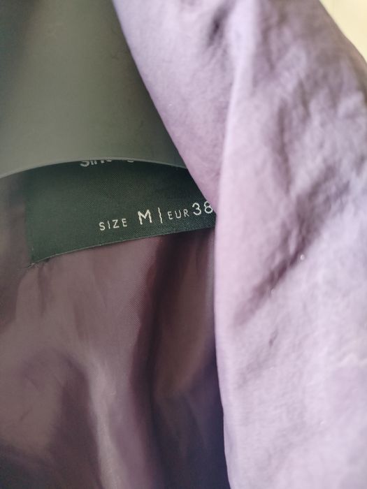 Kurtka Sinsay M 38 fioletowa przejściowa wiosenna