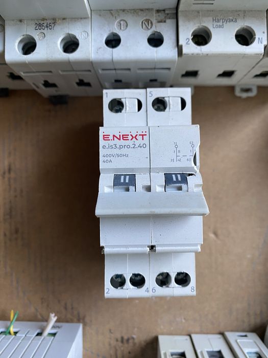 автоматичні вимикачі та пзв (узо)