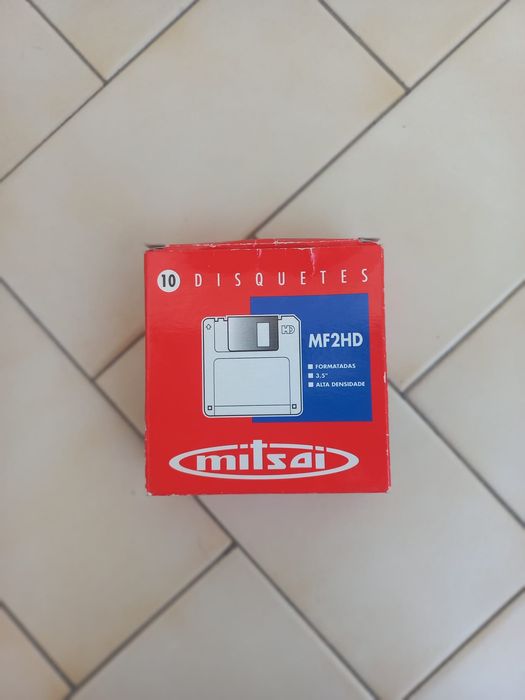 7 Disquetes 2HD Mitsai + capa