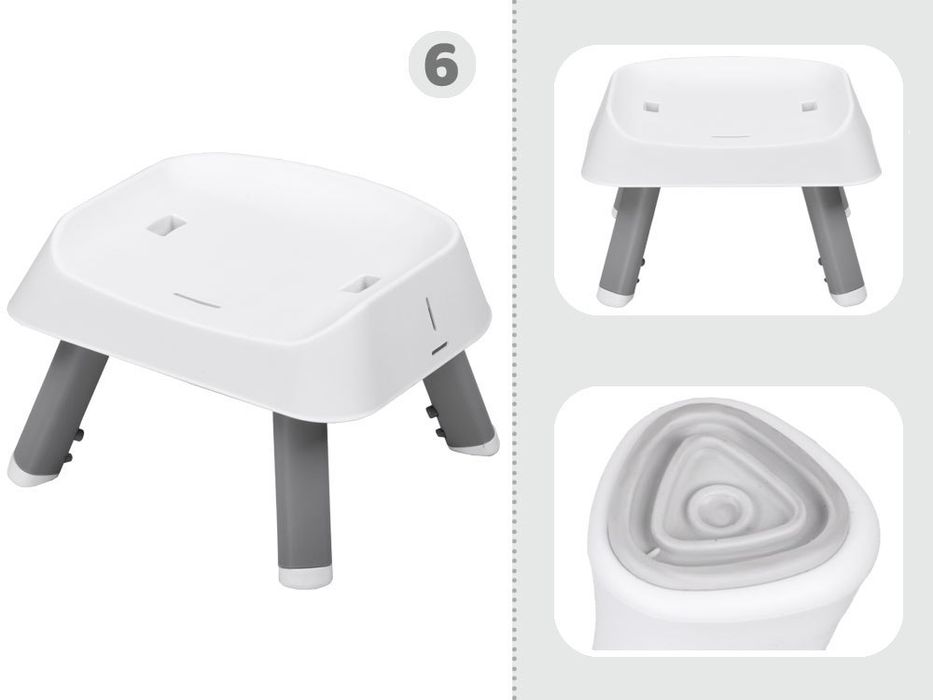 Fotelik Krzesełko Do Karmienia Zestaw 6W1 Za4142