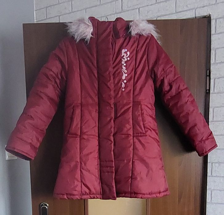 Płaszcz zimowy dla dziewczynki