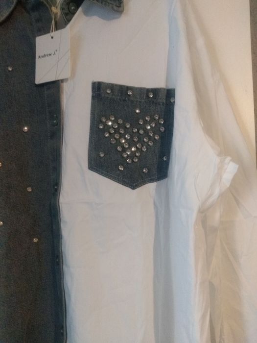 Nowa z metką koszula pół na pół