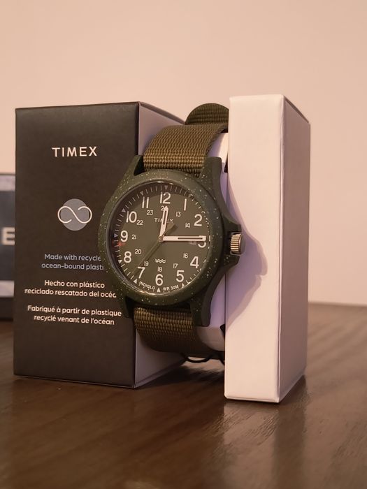 Zegarek Timex Reclaim Ocean Watch 40 mm TW2V96000JR