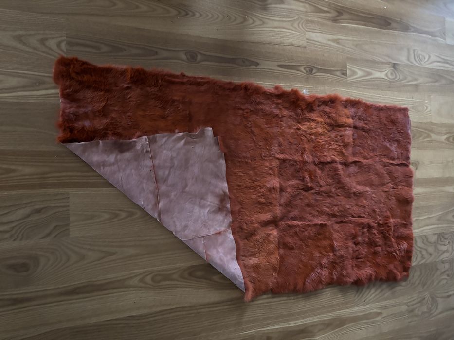 Królik naturalny , błam z królika , skora z królików