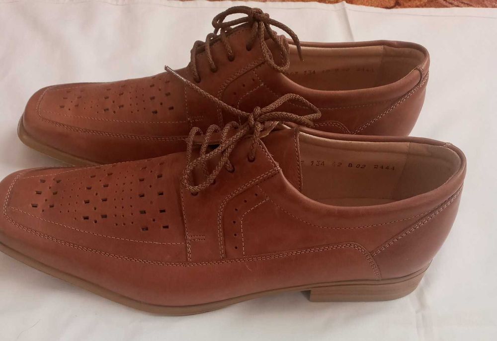 Туфли кожанные мужские Marko Prestige Shoes размер 40