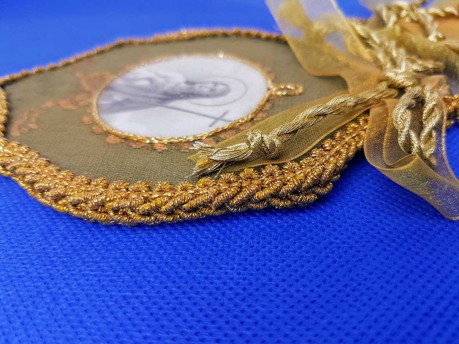 Ornamentos artesanato religioso pagela Santos