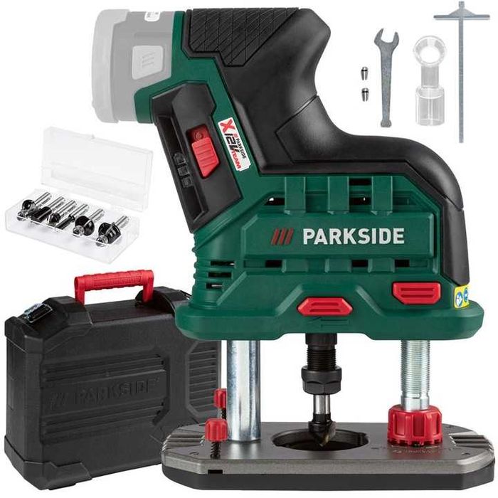 Akumulatorowa frezarka górnowrzecionowa 12V PARKSIDE POFA 12 B3