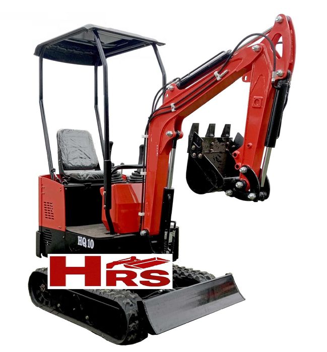 Nowa mini Koparka HRS HQ10 dostępna od ręki