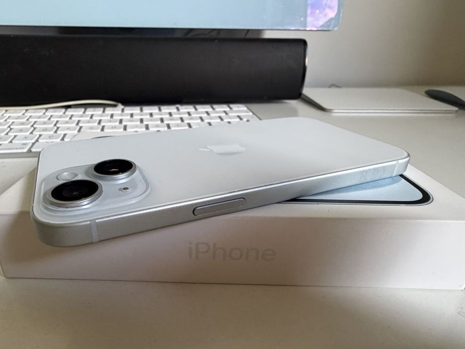 Bateria 100% iPhone 15 128gb Blue Idealny