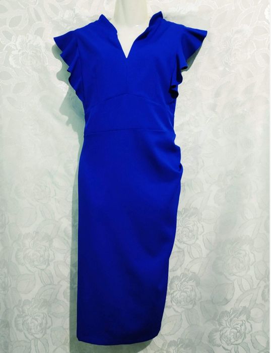 Плаття синє Jolie Moi р 56