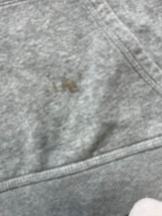Unisex Hoodie Nike small logo swoosh grey y2k bluza