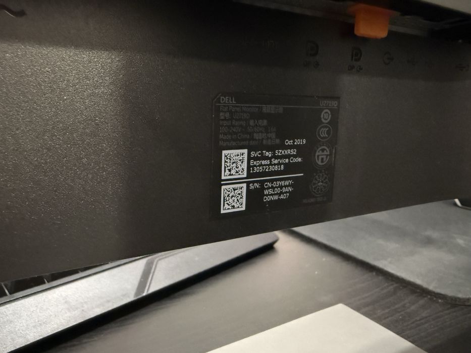 Монитор UltraSharp U2719D