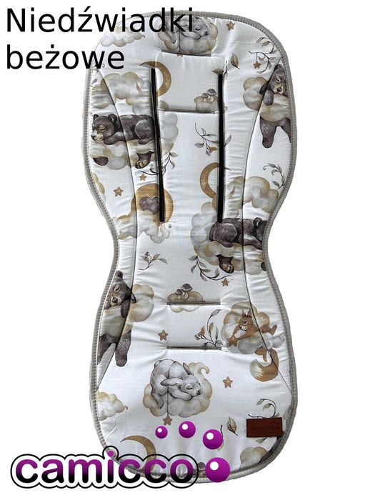 Wkładka PREMIUM do wózka spacerowego z BAWEŁNĄ wkładki spacerówki