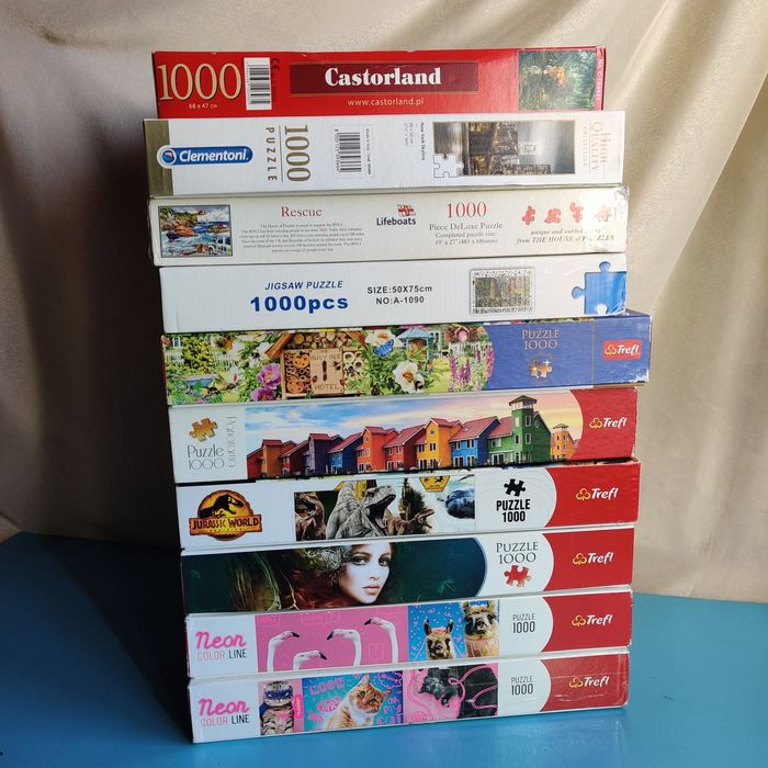Пазли на 1000 деталей по 180 грн