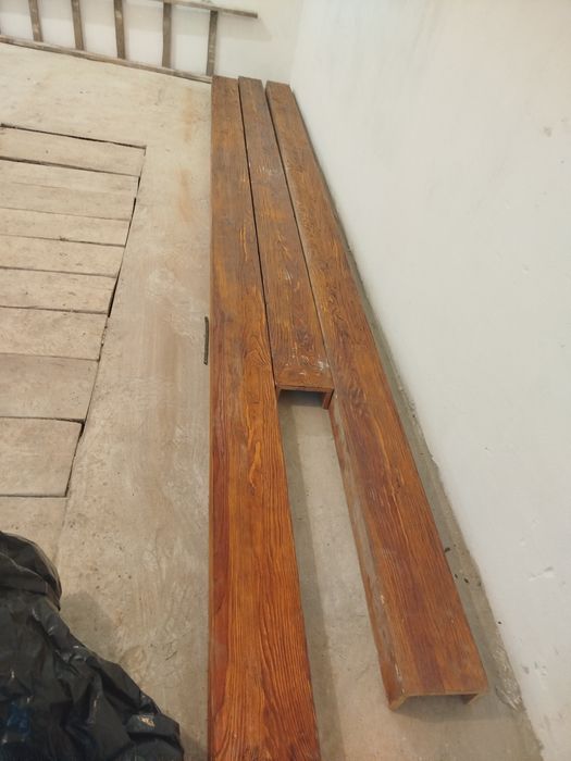 Декоративні дубові бруси