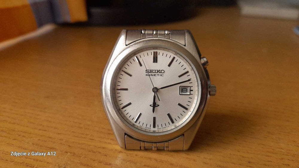Seiko Kinetic, oryginalna bransoleta.
