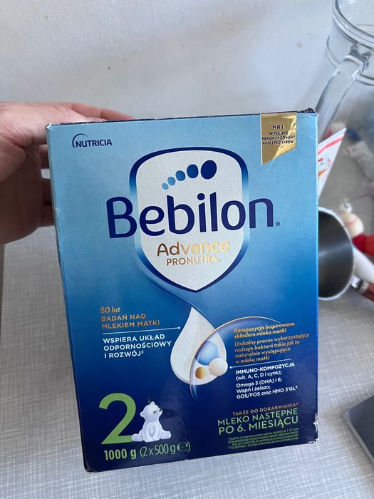 Bebilon 2 Advance Pronutra mleko następne po 6. miesiącu
