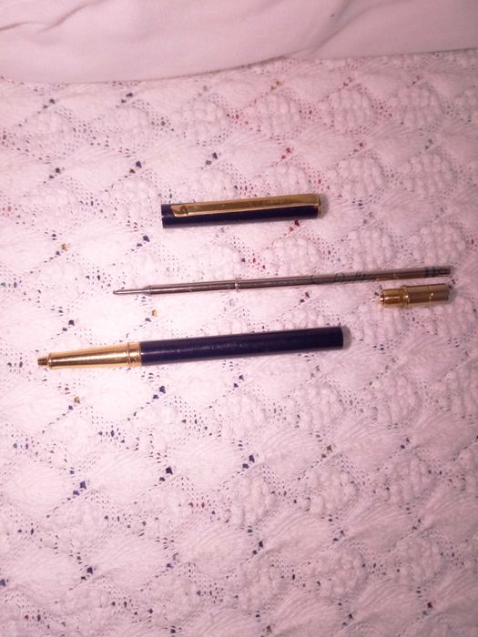Caneta de luxo a ouro