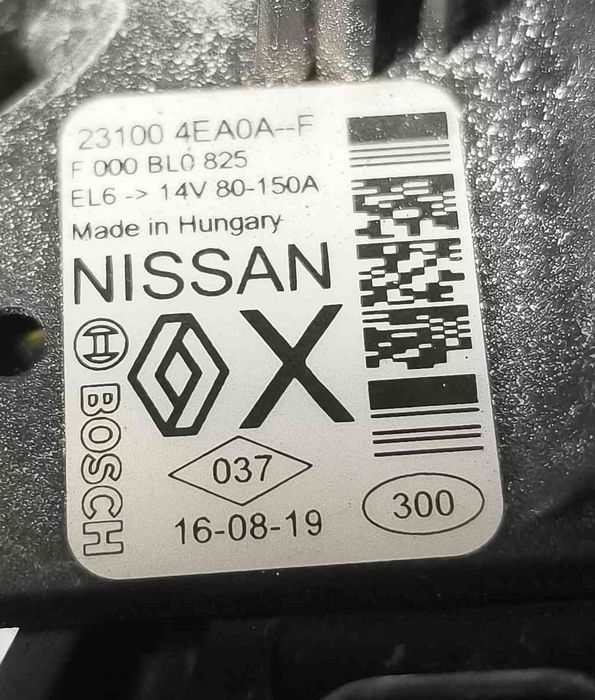 Alternador 231004EA0A - RENAULT MEGANE IV Hatchback