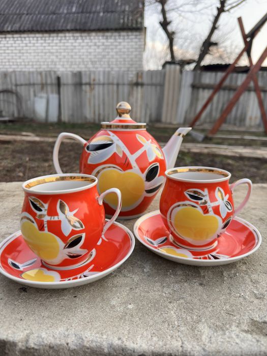 Чайная пара Яблоко полонное