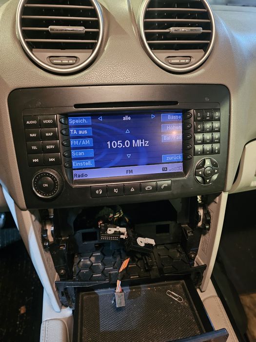 Radio comannd mercedes ml w164