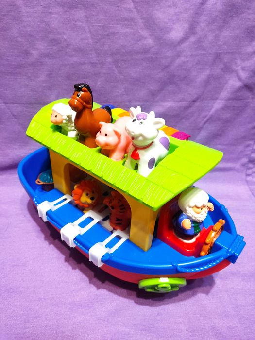Іграшка музична Ковчег Ноя (українською)