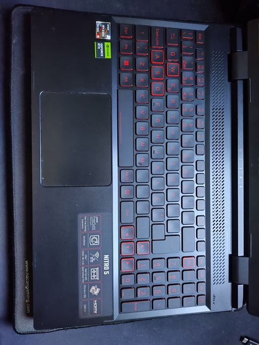 Portatil Acer nitro 5 ryzen 5 7535hs Rtx 3050 (AVARIADO)
