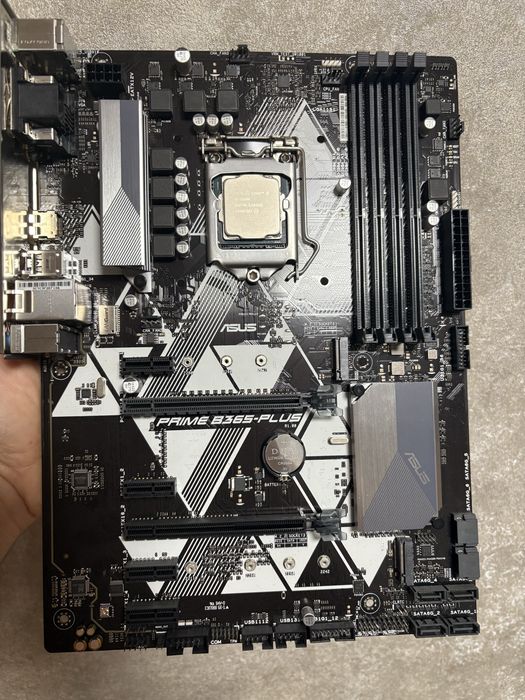 Материнська плата Asus prime b365 plus +i3 9100f