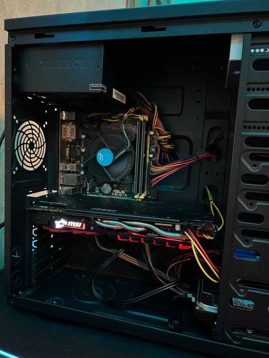 Игровой ПК GTX 1070 Компьютер XEON 8 ядер Стационарный блок 16GB ОЗУ