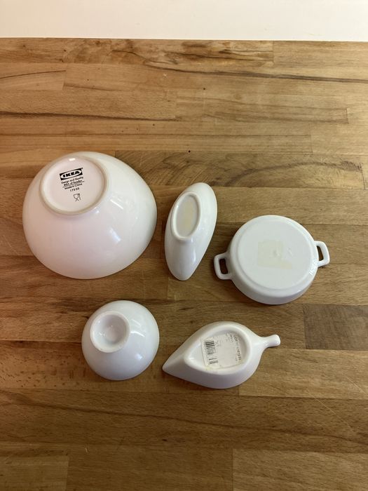 Conjunto 4 mini peças para entradas