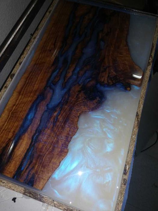 Resina Epóxi/Epoxy para RIVER-TABLES/Mesas-Rio