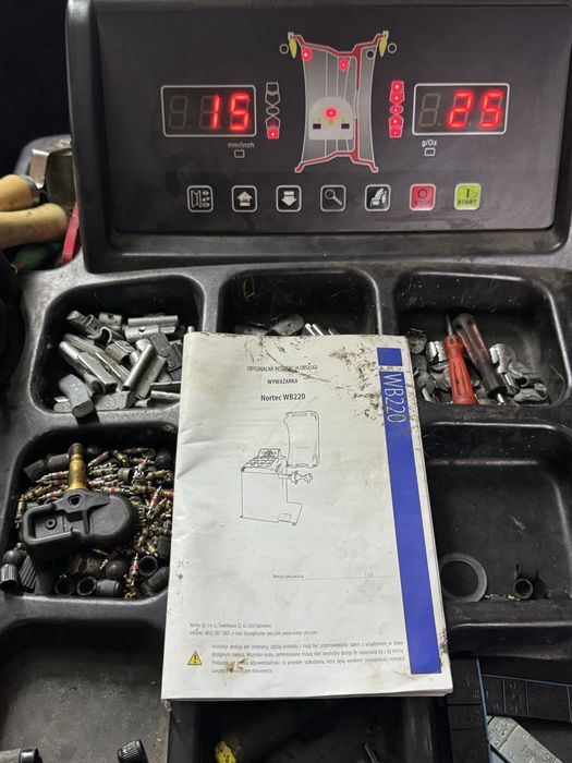 Wyważarka Nortec Pro WB220L laser