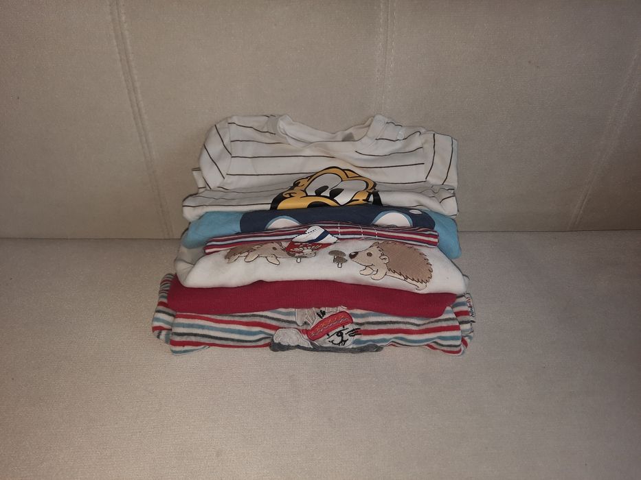 5szt bluzki r. 68 H&M