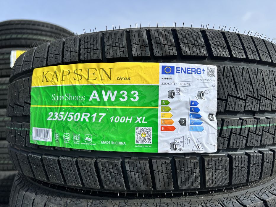 Шини нові 235/50/17 зимові‼️Резина Kapsen‼️Преміум Китай‼️Липучка;Склад R17