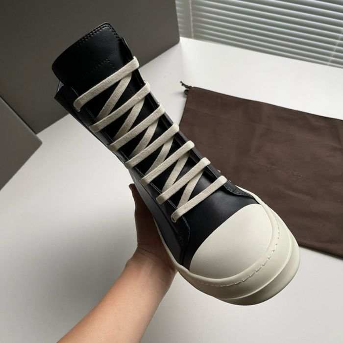 Нові Кеди Rick Owens Ramones High-Top Leather/39-44/Преміум якість!
