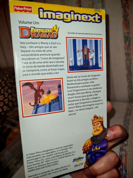 Cassetes VHS em bom estado