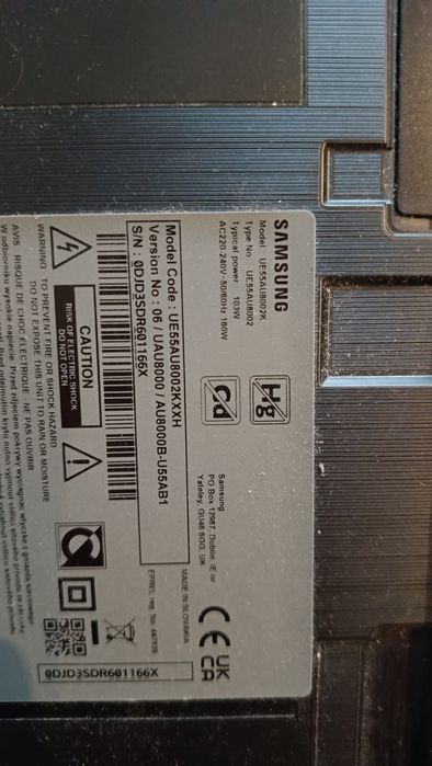 Samsung 55 cali Smart TV