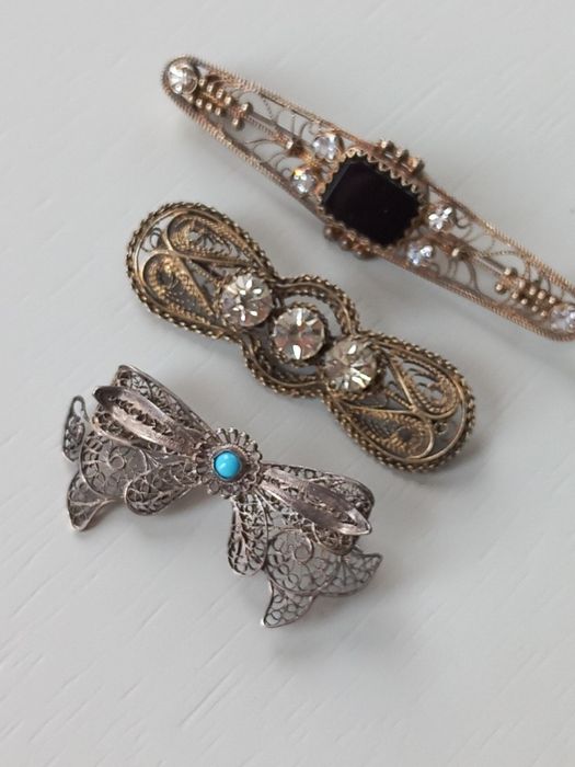 Броши серебро 875 и 84проба