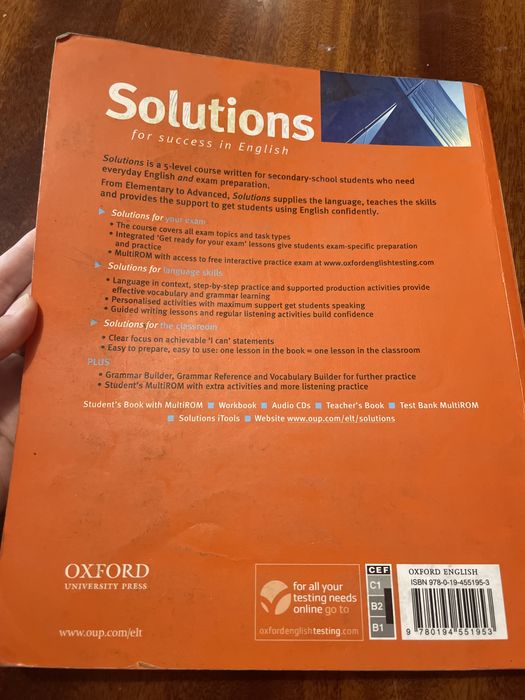 Solutions Upper-Intermediate Student’s book англійська мова