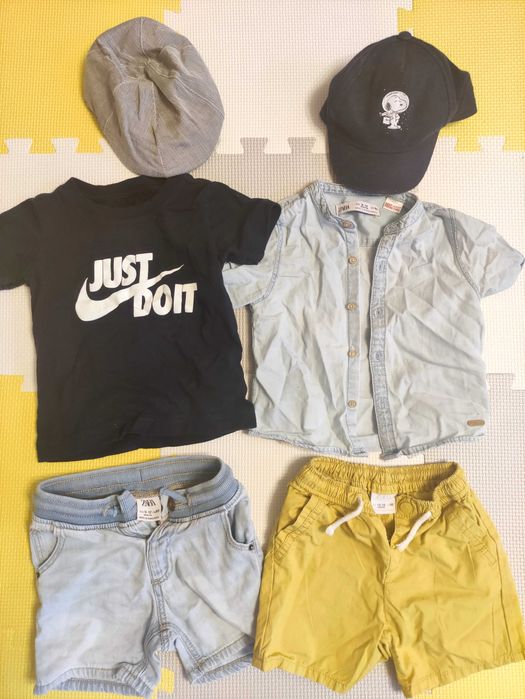 Ubranka na chłopca r.86 Zara, Nike, Smyk