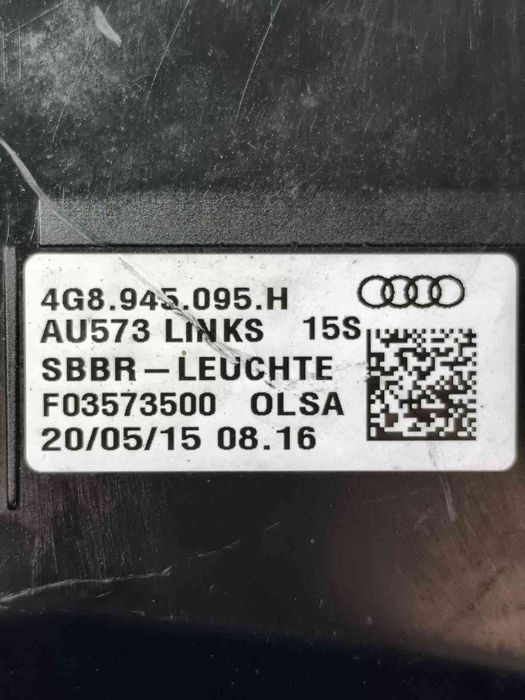 Farolim Esquerdo AUDI A7 Sportback 4G8945095H (OEM) | F03573500 (OEM)