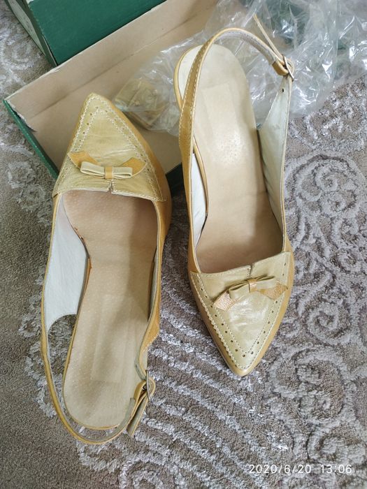 Skórzane eleganckie i oryginalne buty 2 razy założone
