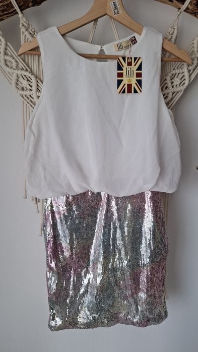 Sukienka Lili London,nowa z metką,  rozmiar 8/S